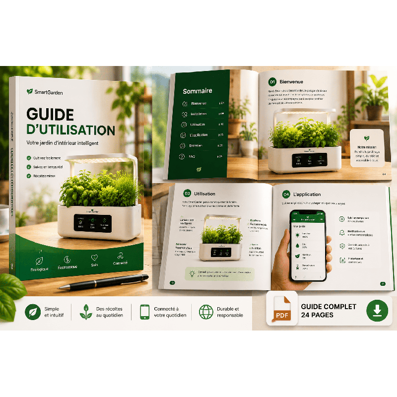Guide PDF - réussir son jardin connecté